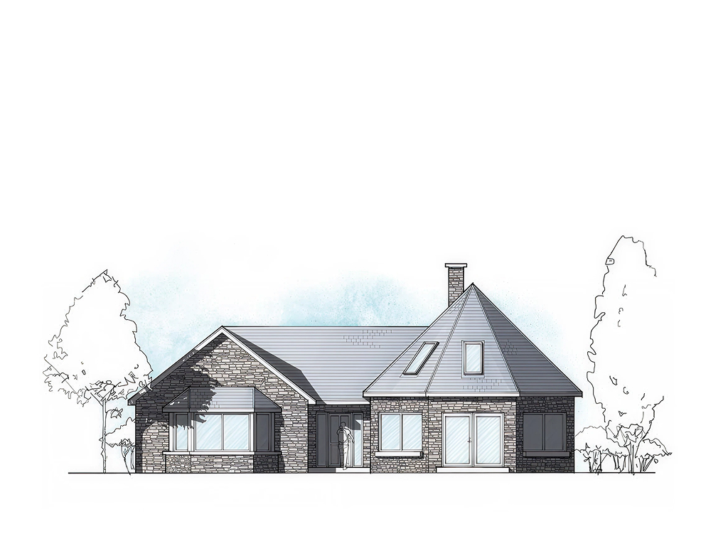 CO.05 3-bedroom timber frame house – exterior view