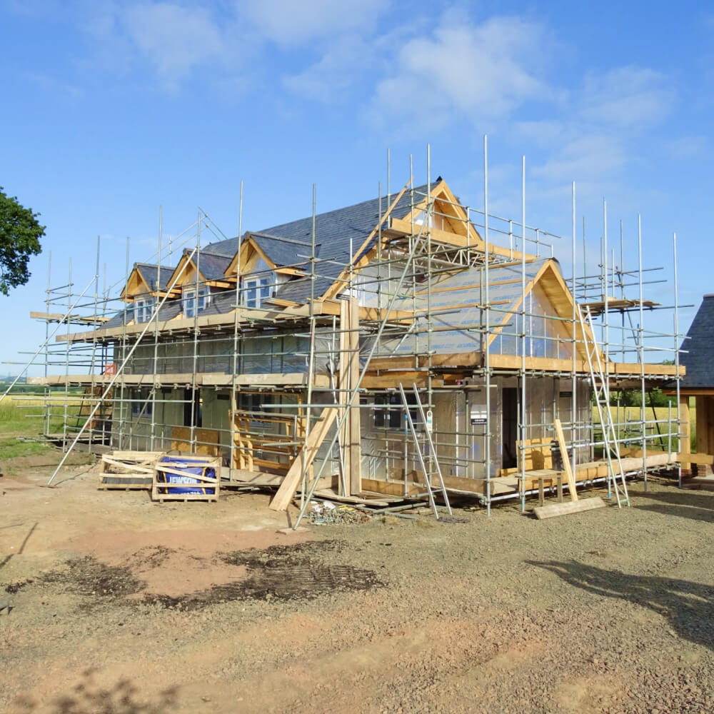 Full specification timber frame house kit package