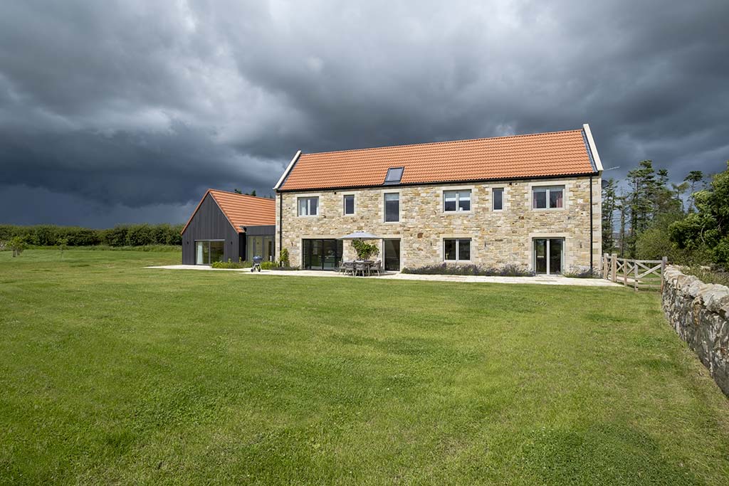 Modern reworking of traditional timber frame design