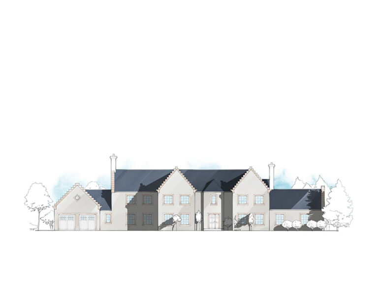 ST.07 4-bedroom timber frame house – exterior view