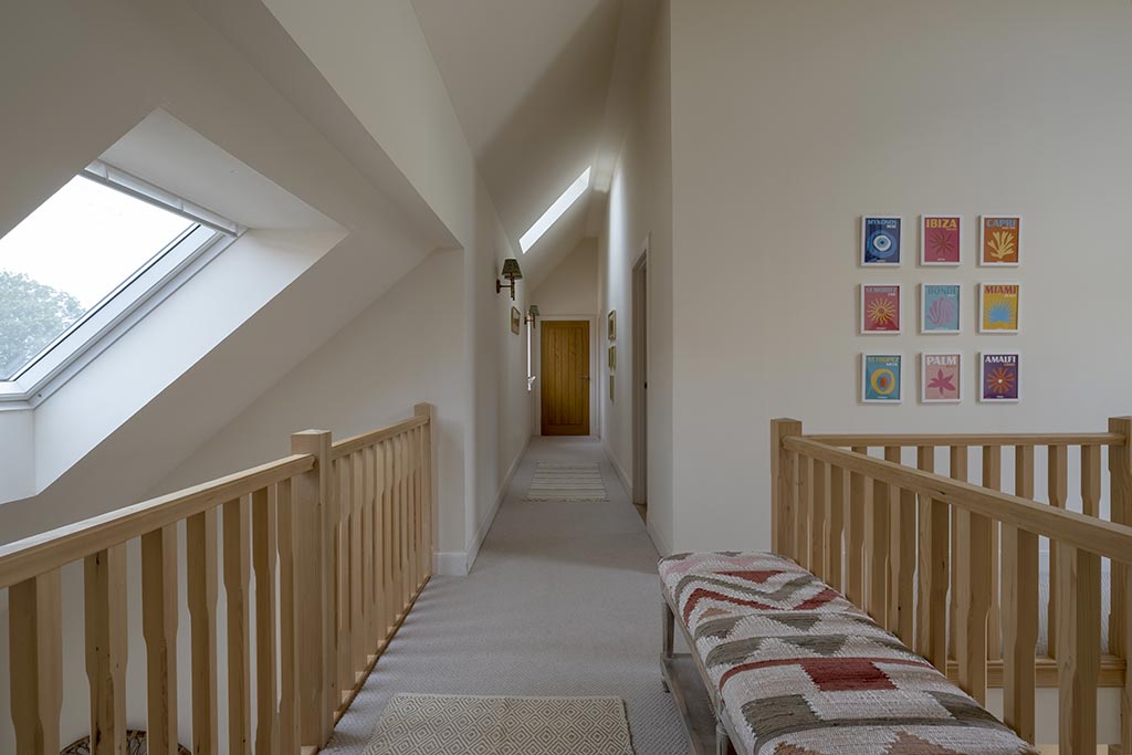 Upper landing seating area interior
