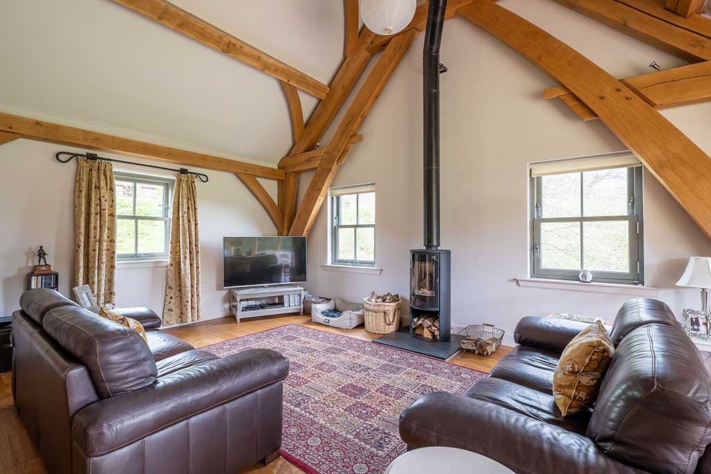 Cosy living area interior