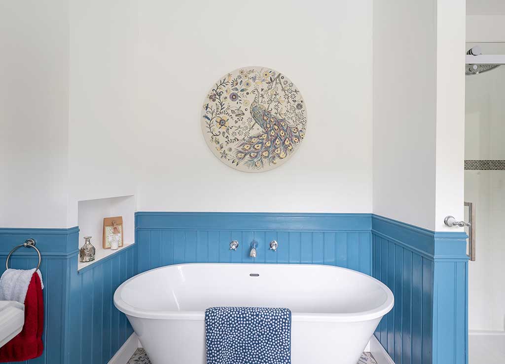 Elegant bathroom interior