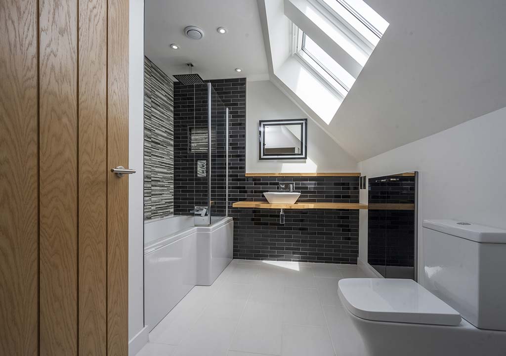 Fitted bathroom interior