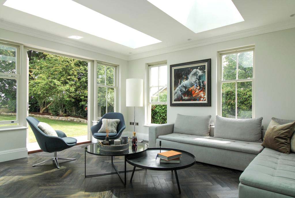 Sun room interior