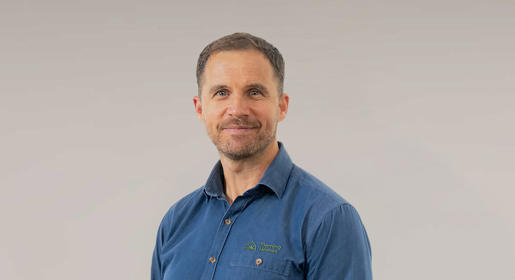 Hayden Martin from Fleming Homes, timber frame supplier UK